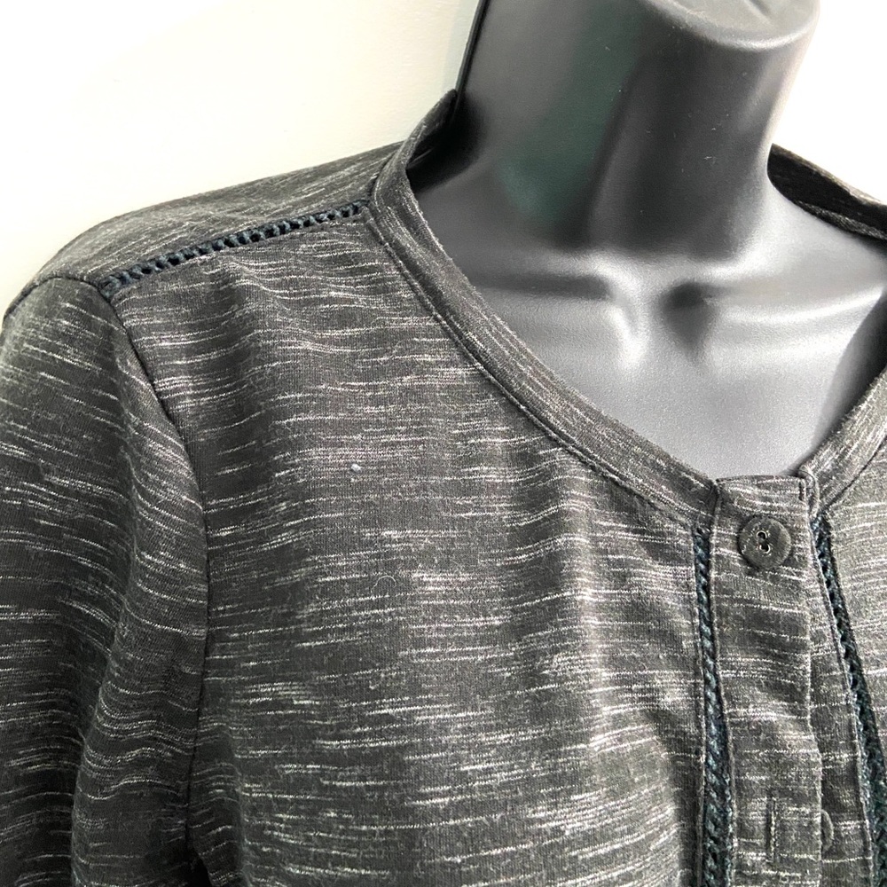 Chic Gray Button Up - image 2